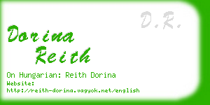 dorina reith business card